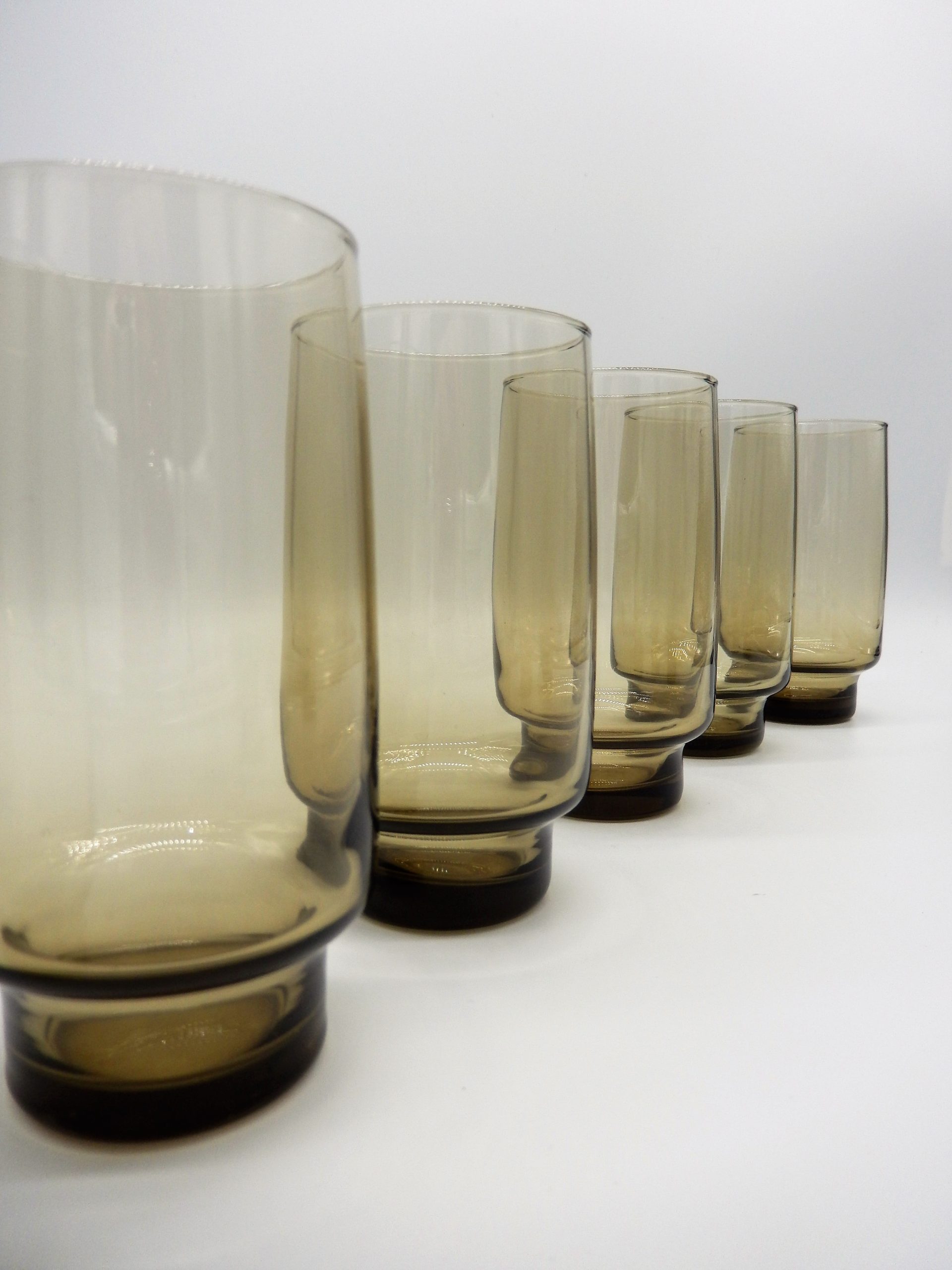 Opblazen Erge, ernstige Induceren Vintage Luminarc Longdrink glazen, rookglas | What's New Today?
